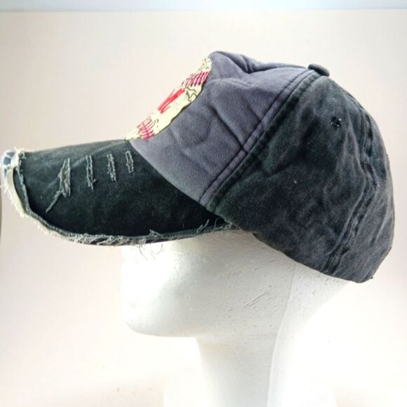 Southern Junkie Y'all Distressed Baseball Cap/Hat Hook Loop Closure Unisex OS... - Picture 7 of 9